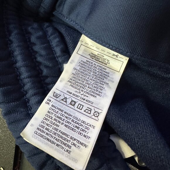 Adidas Adibreak Breakaway Snap Button Sides Track Pants Mens Navy IM8220 NEW - Picture 11 of 16